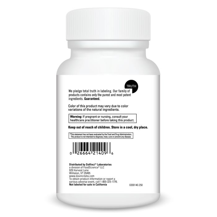 DaVinci Labs DaVinci Poten C® 250mg Vitamin C Supplement - Immune Support, Antioxidant Boost for Adults - Perfect for Daily Wellness & Cold Season Protection