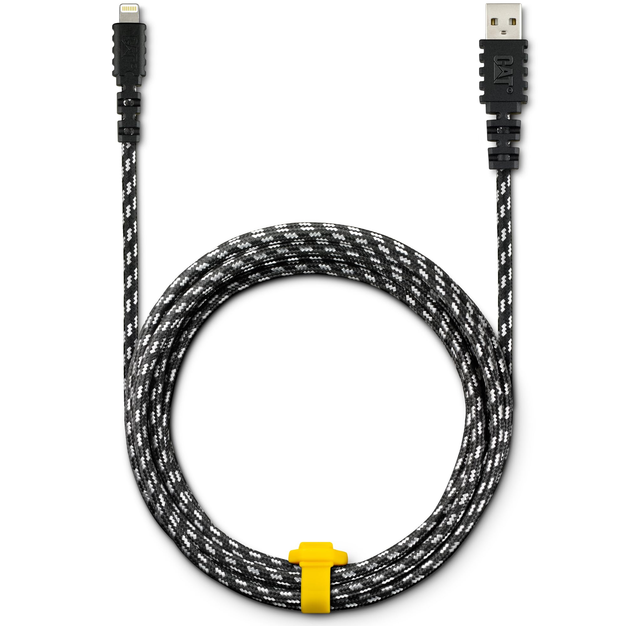 CAT CHARGER CABLE - 10ft MFi Certified Lightning Cable for iPhone & iPad | Fast Charging, Ultra Durable USB-A to Lightning Cable | Perfect for Home, Office & Travel Use