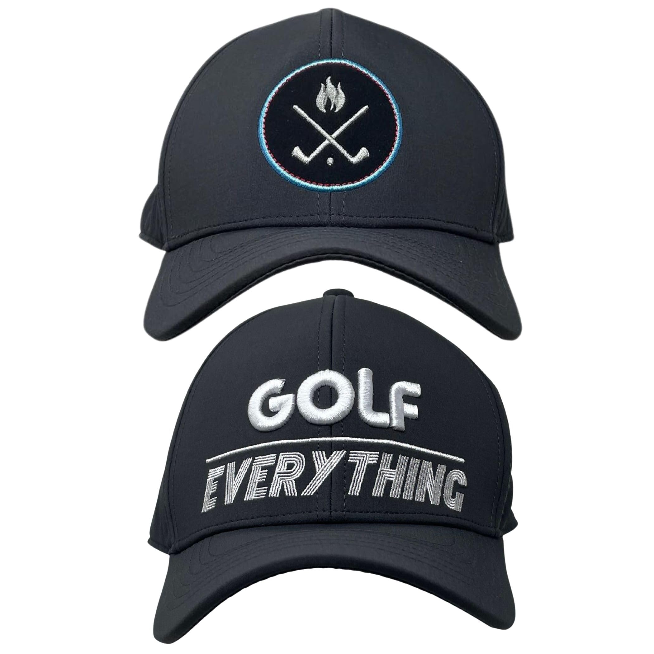 Performance Golf & Baseball Cap for Men - Moisture Wicking Adjustable Hat with Soft Brim - Ideal for Running, Sports & Outdoor Activities