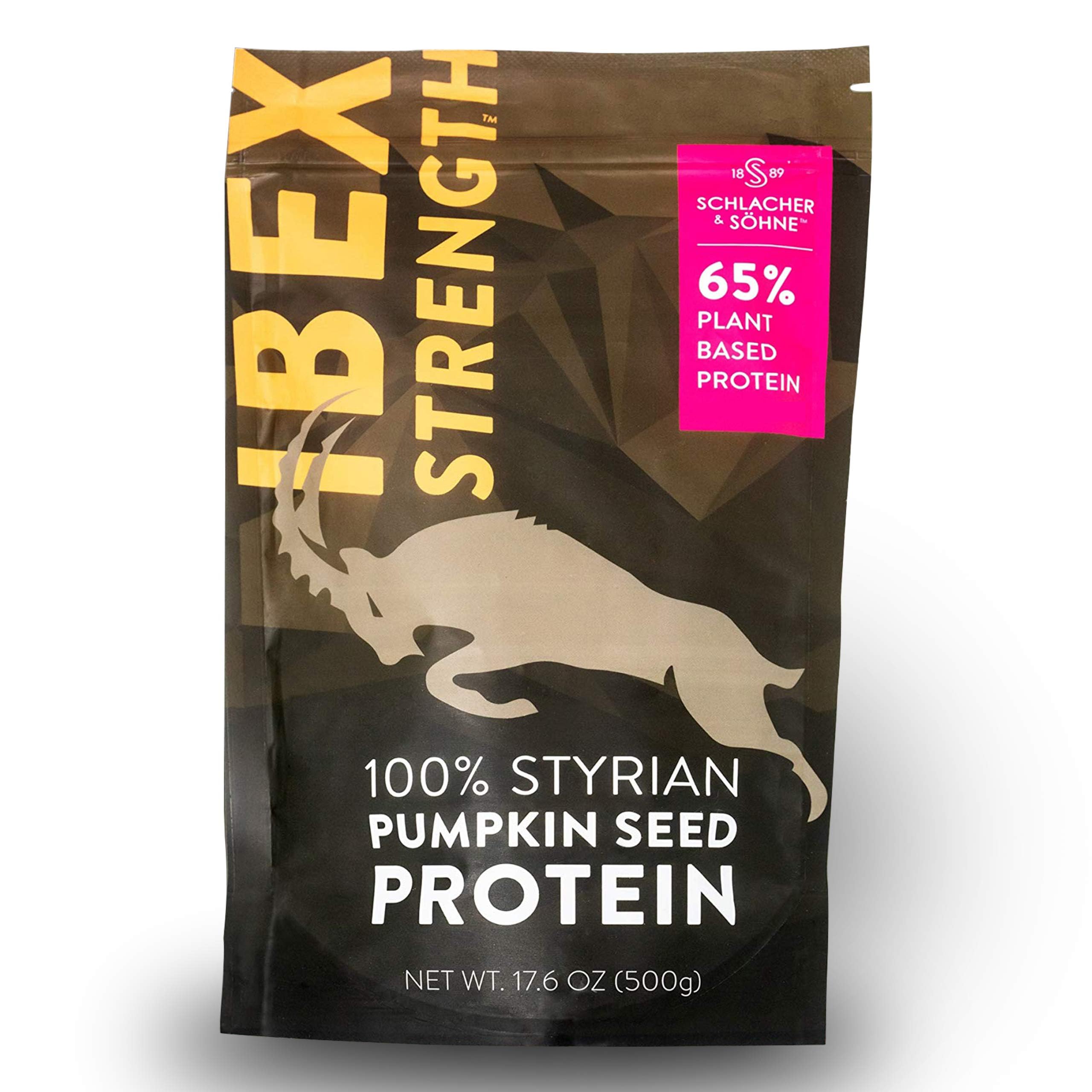 Schlacher & Söhne Organic Pumpkin Seed Protein Powder 17.6oz | 100% Pure Plant-Based Vegan Protein | Non-GMO, Gluten-Free, No Additives | Supports Immune System & Digestion | Made in Austria | Perfect for Smoothies, Baking & Post-Workout Recovery