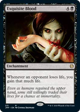 Magic: The Gathering - Exquisite Blood Card - Jumpstart Booster Pack for MTG Collectors & Players - Perfect for Commander, Modern & Casual Gameplay