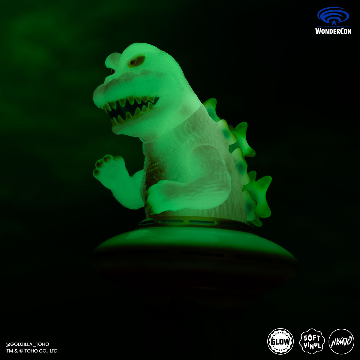Godzilla UFO Soft Vinyl Figure - Cherry Blossom Limited Edition Collectible Toy for Anime Fans | Perfect for Display, Gifts & Pop Culture Collections