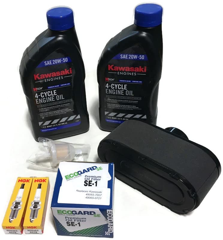 Kawasaki FR651V FR691V FR730V FS Engine Tune-Up Kit 20W50 - Motorcycle Maintenance