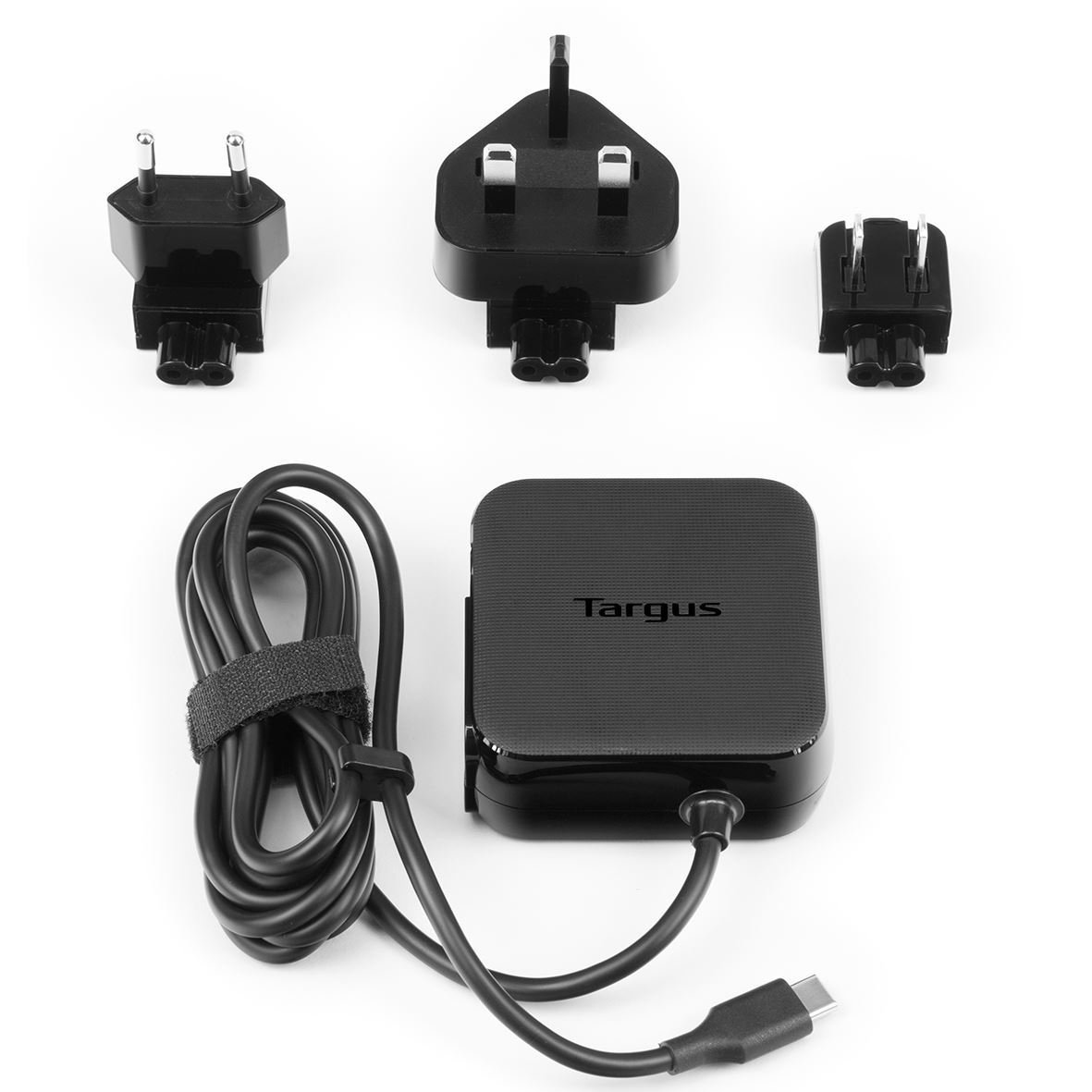 Targus USB-C Universal AC Charger 65W with Fast Charging - Black (APA95EU) | Compatible with Laptops, Tablets & Smartphones | Perfect for Travel, Office & Home Use