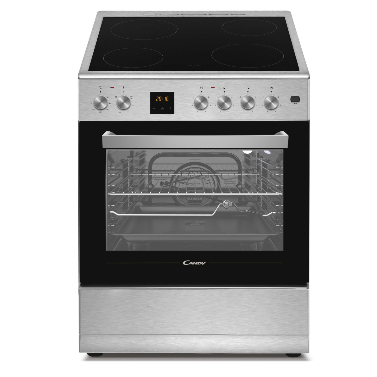 CANDY Gold Top CVE660MI/E Electric Stove with Oven - Perfect for Small Kitchens, Apartments & RVs | Countertop Cooking & Baking Solution