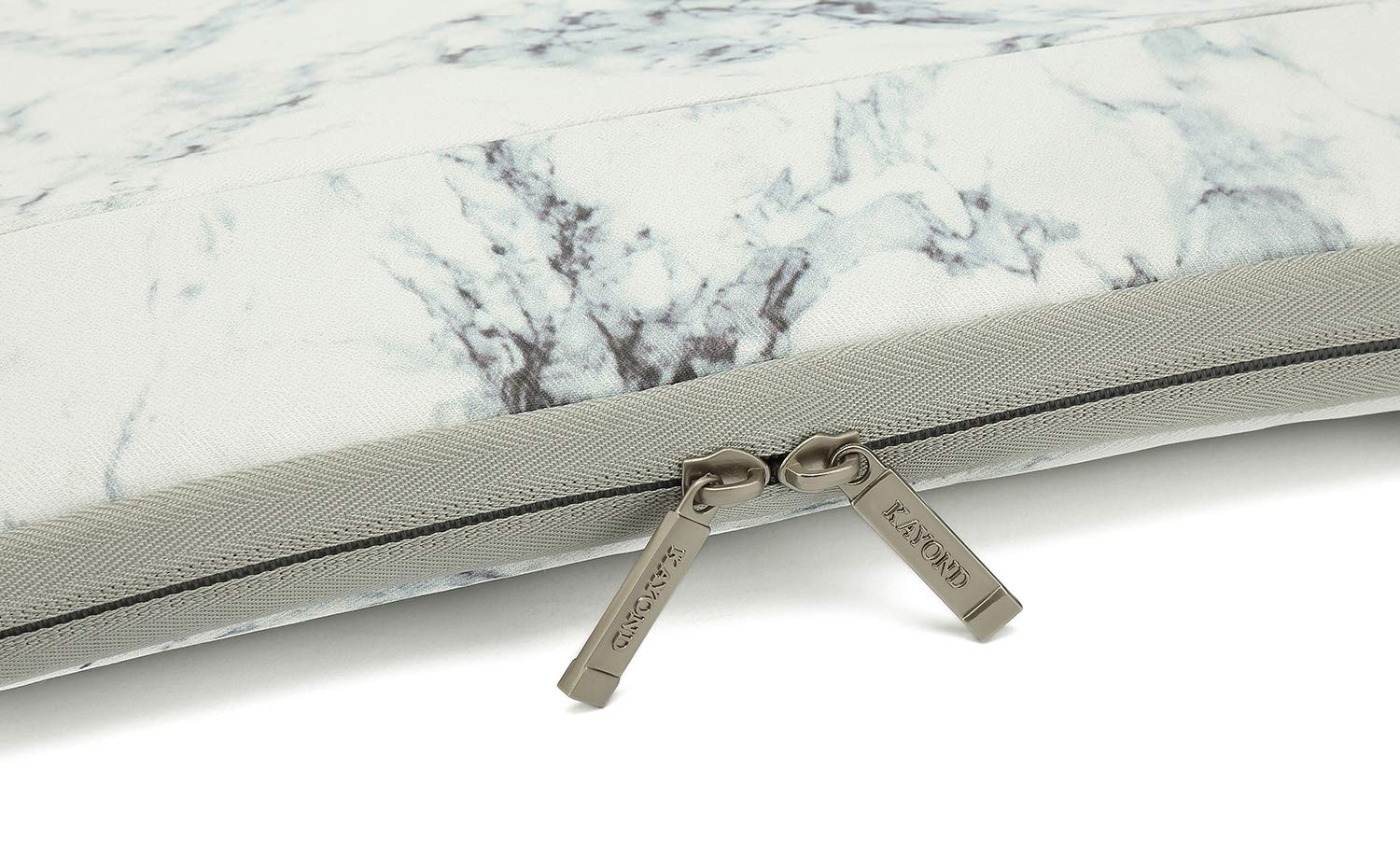 KAYOND 15-15.6 Inch Laptop Sleeve for MacBook Pro 15.4/16 & MacBook Air 15.4 - Water Resistant Shockproof Computer Case - Perfect for Work, Travel & School (White)