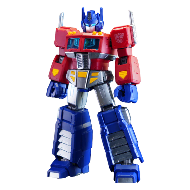 Blokees Transformers Action Edition G1 Optimus Prime Model Kit - Collectible Building Set for Fans & Display - Perfect for Home Decor, Gifts, and Toy Collections