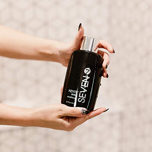 SEVEN Haircare KENTE BOND Repairing Conditioner for Split Ends & Damaged Hair - Sulfate Free, Cruelty Free with Amino Acid Complex, Guar Gum & Vitamin B5 - For Men & Women - Made in USA - Perfect for Daily Hair Repair & Hydration