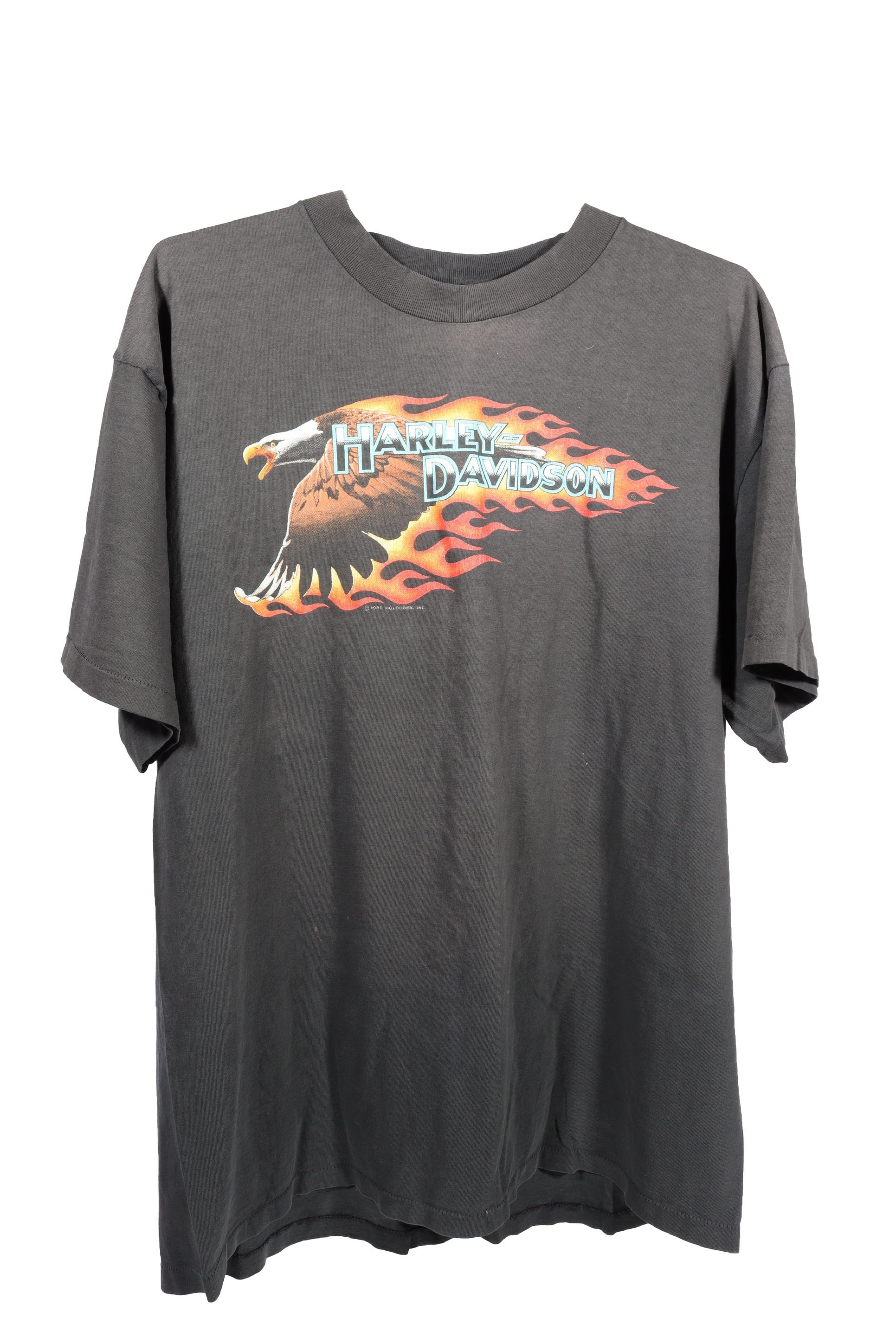 Vintage 1980s Harley Davidson Motorcycle T-Shirt - Santa Cruz, CA Retro Biker Apparel for Men & Women - Perfect for Motorcycle Rides, Biker Events & Casual Wear