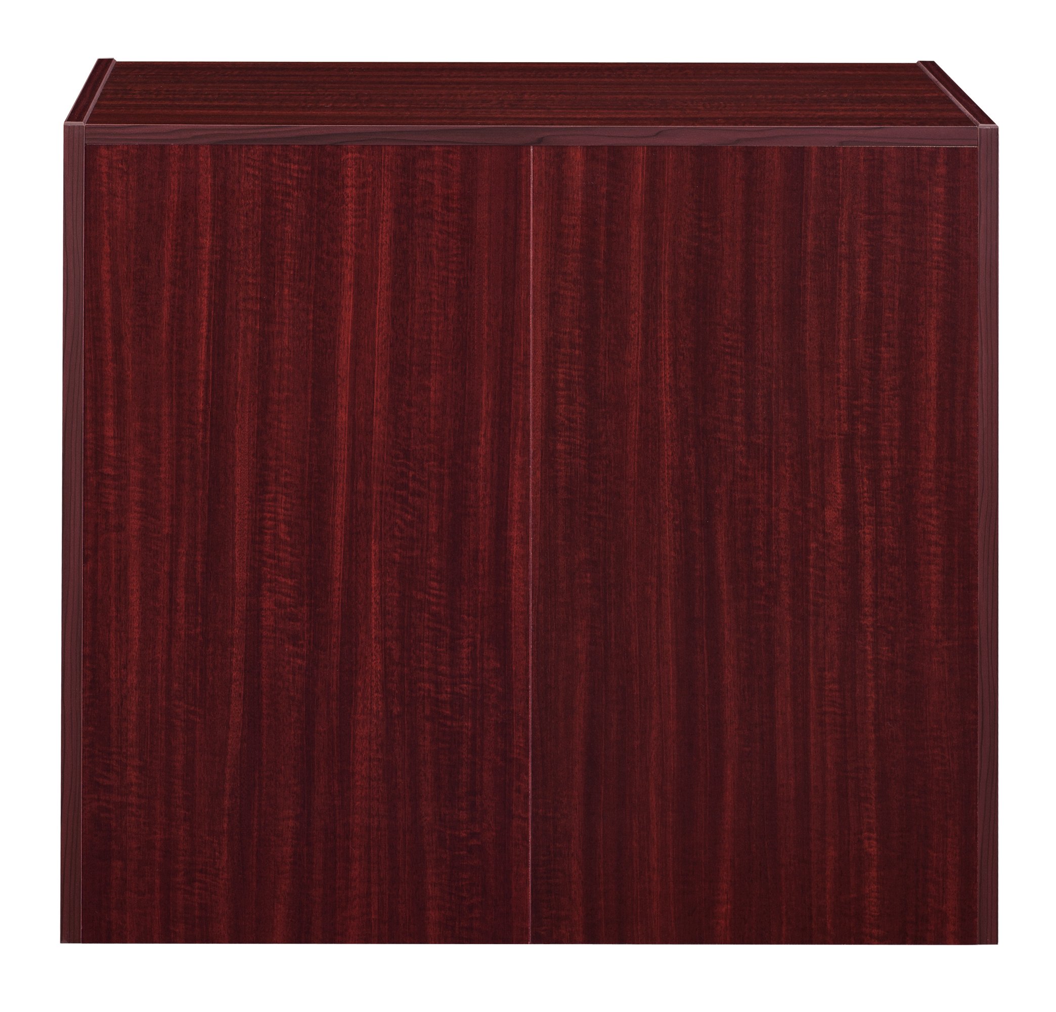 Regency High Bookcase Legacy 30 Inch Mahogany Wood Bookshelf - Perfect for Home Office, Living Room & Library Storage
