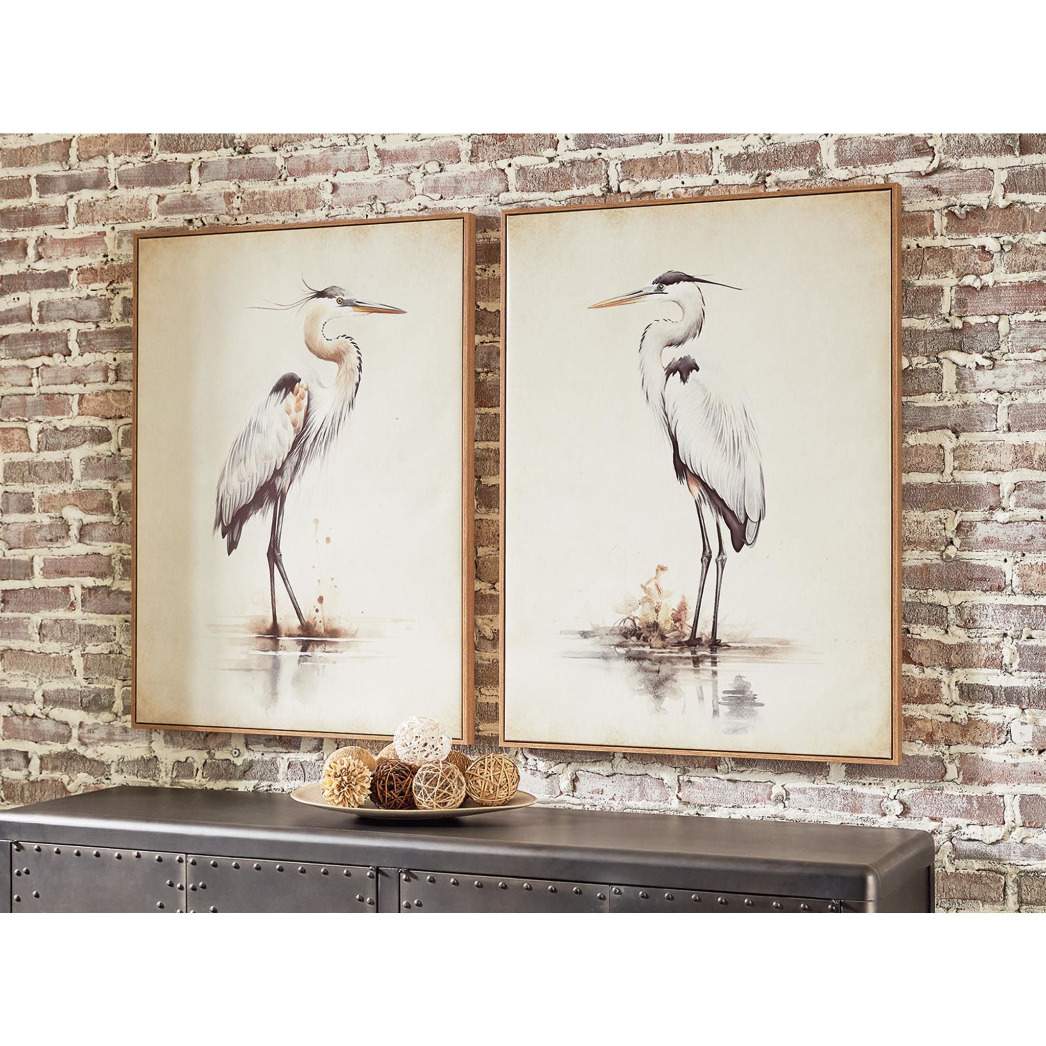Aubinell Modern Wall Art Set of 2 - 30x40 Inch Canvas Prints for Living Room, Bedroom & Office Decor | Abstract Painting Home Decoration
