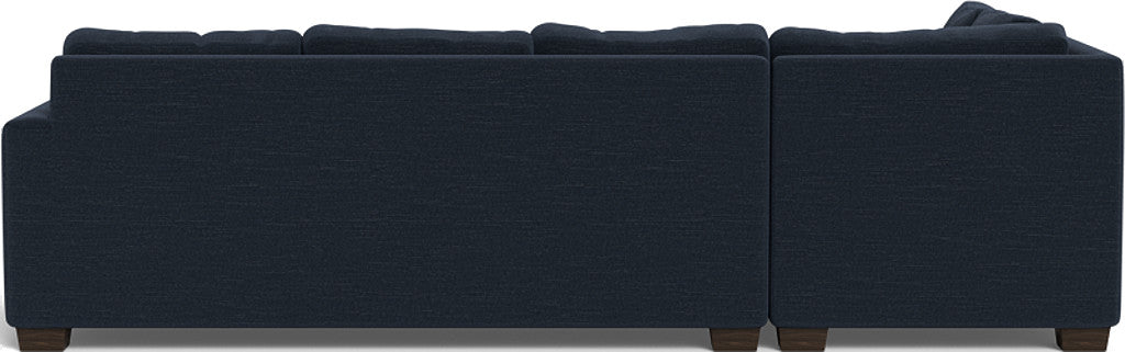 Track 121 Left Chaine Sleeper Sectional Sofa - Modern L-Shaped Convertible Couch with Pull-Out Bed - Perfect for Small Spaces, Living Rooms & Guest Rooms