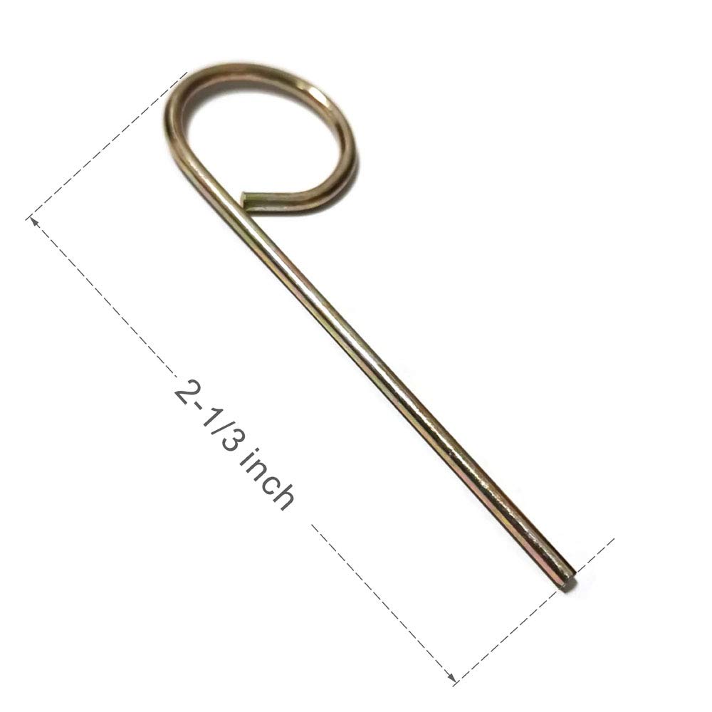 Emergency Door Key Pin for Interior Bathroom & Bedroom Door Knob Locks - Set of 6 - Perfect for Home Security, Hotels, and Office Use