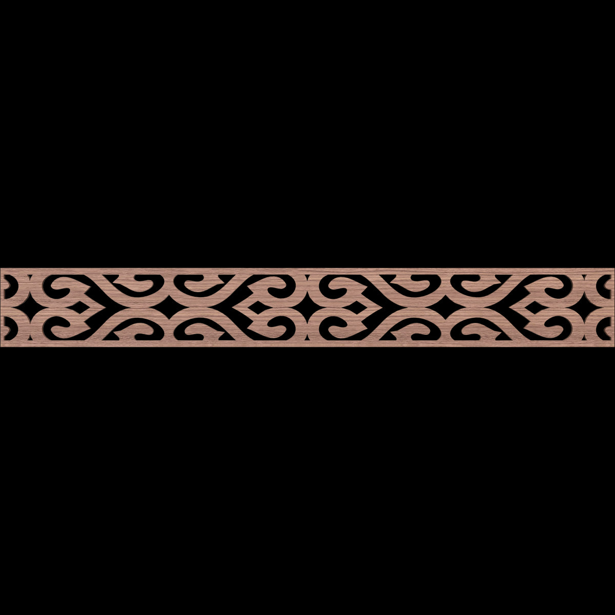 Keene Fretwork Moulding - Decorative Wood Trim for Home & Furniture | Perfect for DIY Projects, Wall Paneling and Cabinet Accents