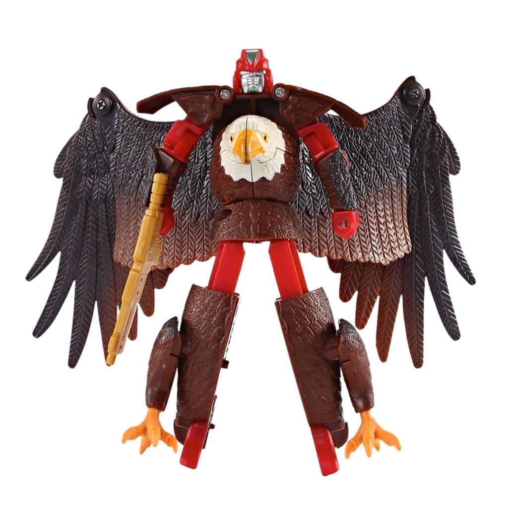 Yiju Animal Figures Toys - Eagle Robot Educational STEM Toy for Kids, Interactive Learning & Play, Perfect for Classroom, Birthday Gifts & STEM Activities