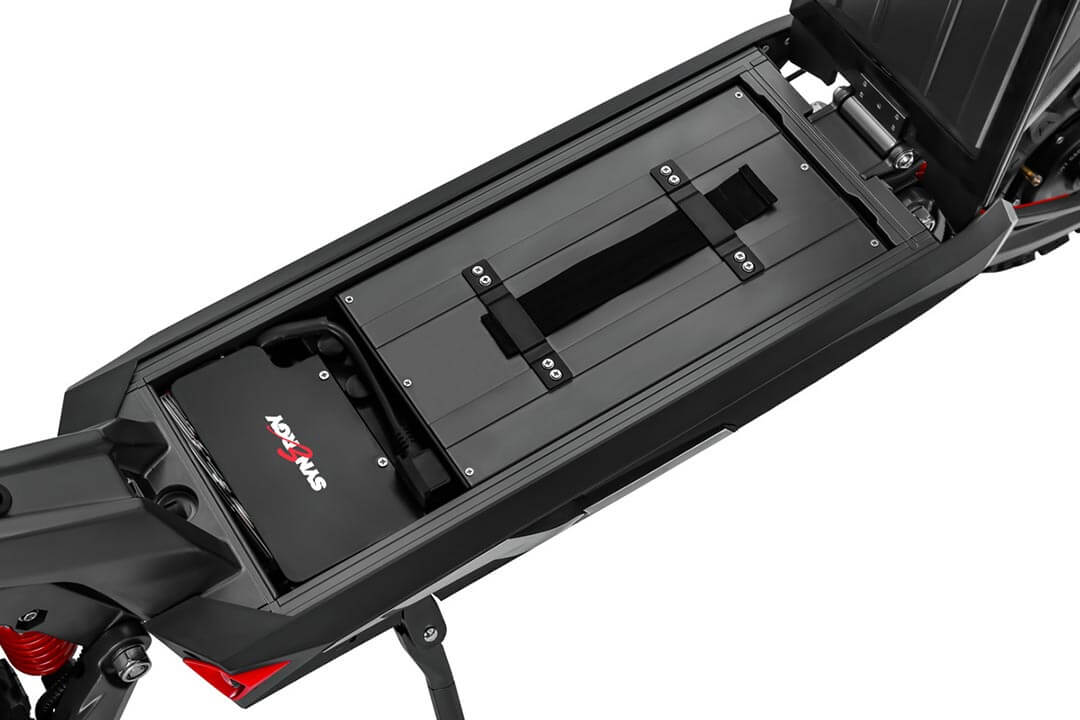 Synergy Storm Dual 1200W Electric Scooter - High Power Adult Commuter Scooter for Urban Travel & Campus Transportation