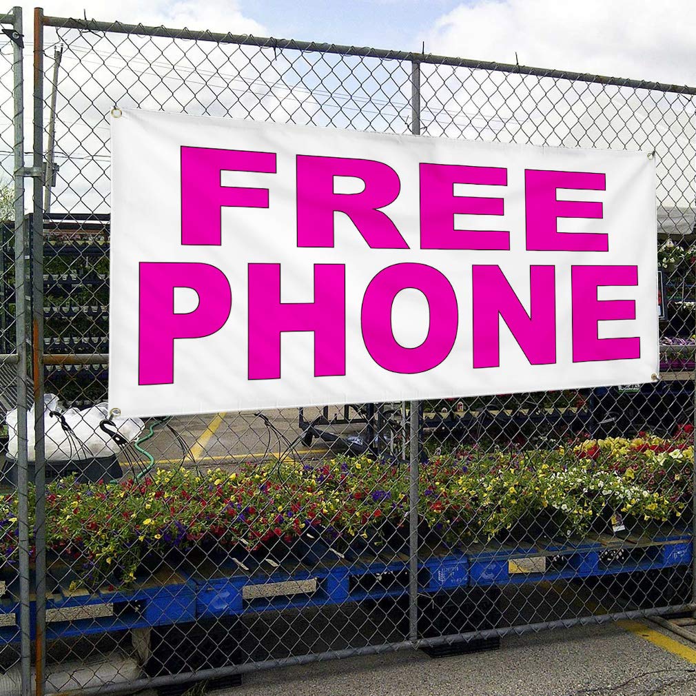 Premium Vinyl Banner - Multiple Sizes (60x144 Inches) with 10 Grommets | Weatherproof, Durable for Outdoor & Industrial Use | Perfect for Retail Signs, Yard Displays & Events - Free Phone Support Included