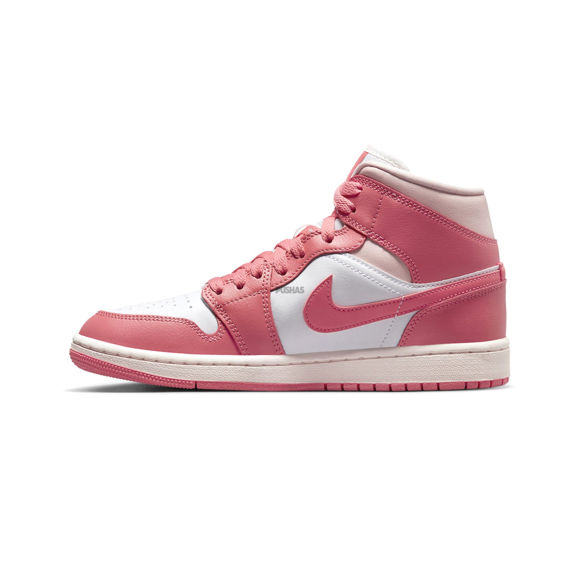 Air Jordan 1 Mid 'Strawberries and Cream' Women's Sneakers (2023) - Stylish Basketball Shoes for Casual Wear & Street Fashion