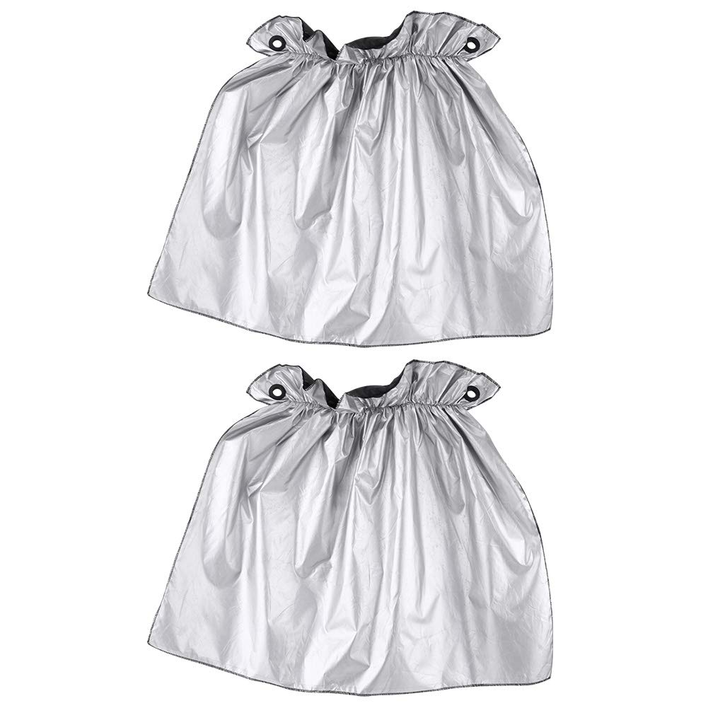 2Pcs Universal Car Window Sun Shades - Side Window Covers & Sun Visors for UV Protection & Privacy - Perfect for Summer Driving, Road Trips & Baby Safety