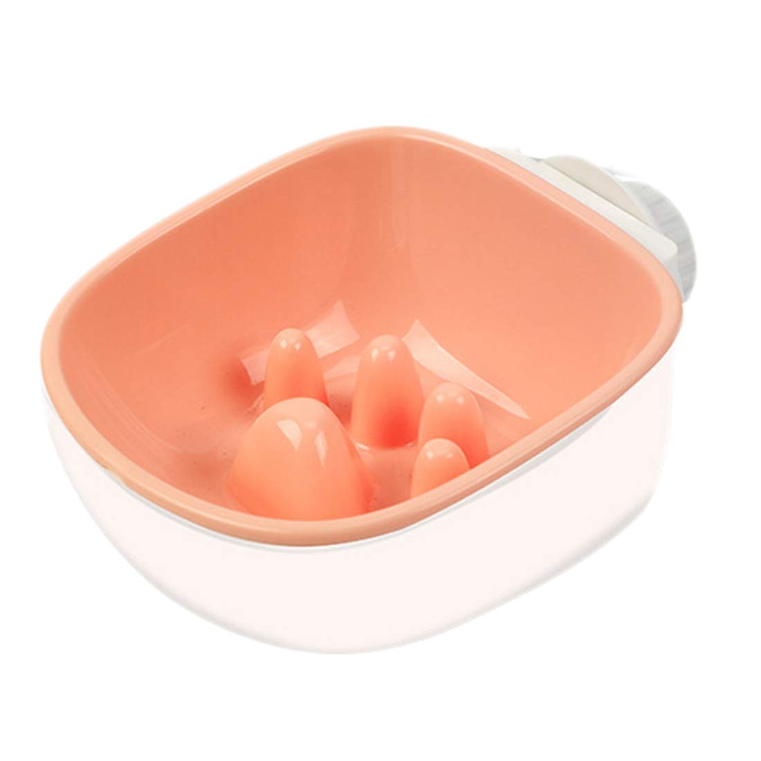 Slow Feeder Dog Bowl - Non-Slip Hanging Pet Food & Water Dish for Puppies & Adult Dogs - Perfect for Mealtime & Training Scenes