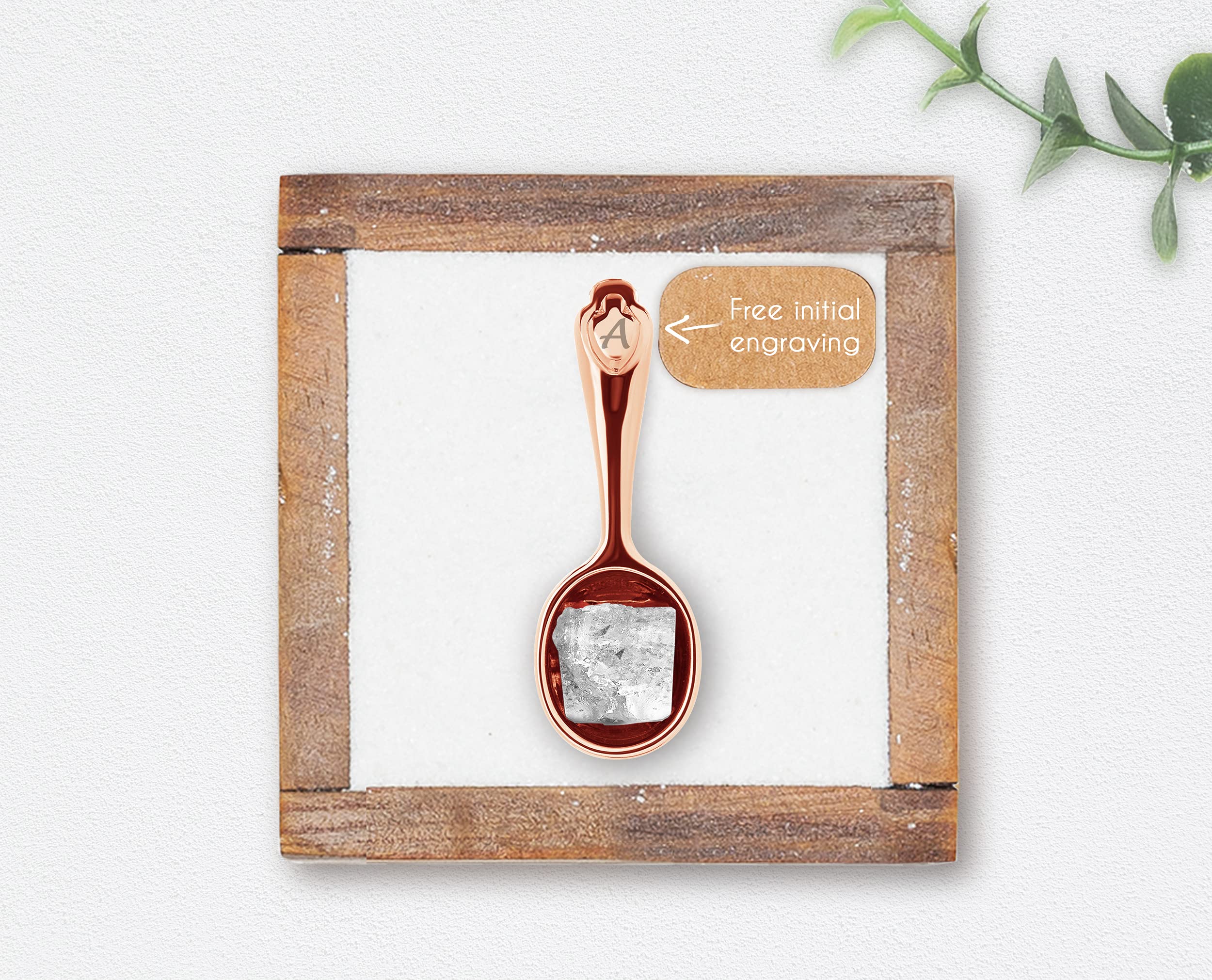 Raw Amethyst Silver Spoon Necklace - February Birthstone Rough Amethyst Pendant for Women - Minimalist Boho Jewelry - Perfect for Valentine's Day Gifts & Everyday Wear
