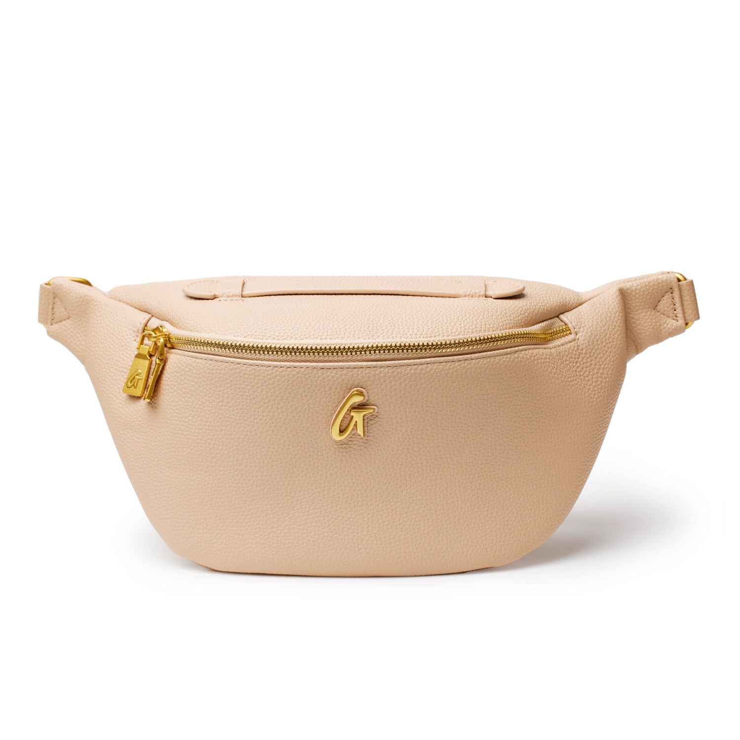 Stylish PEBBLE Fanny Pack in Nude - Perfect for Travel, Hiking & Everyday Use