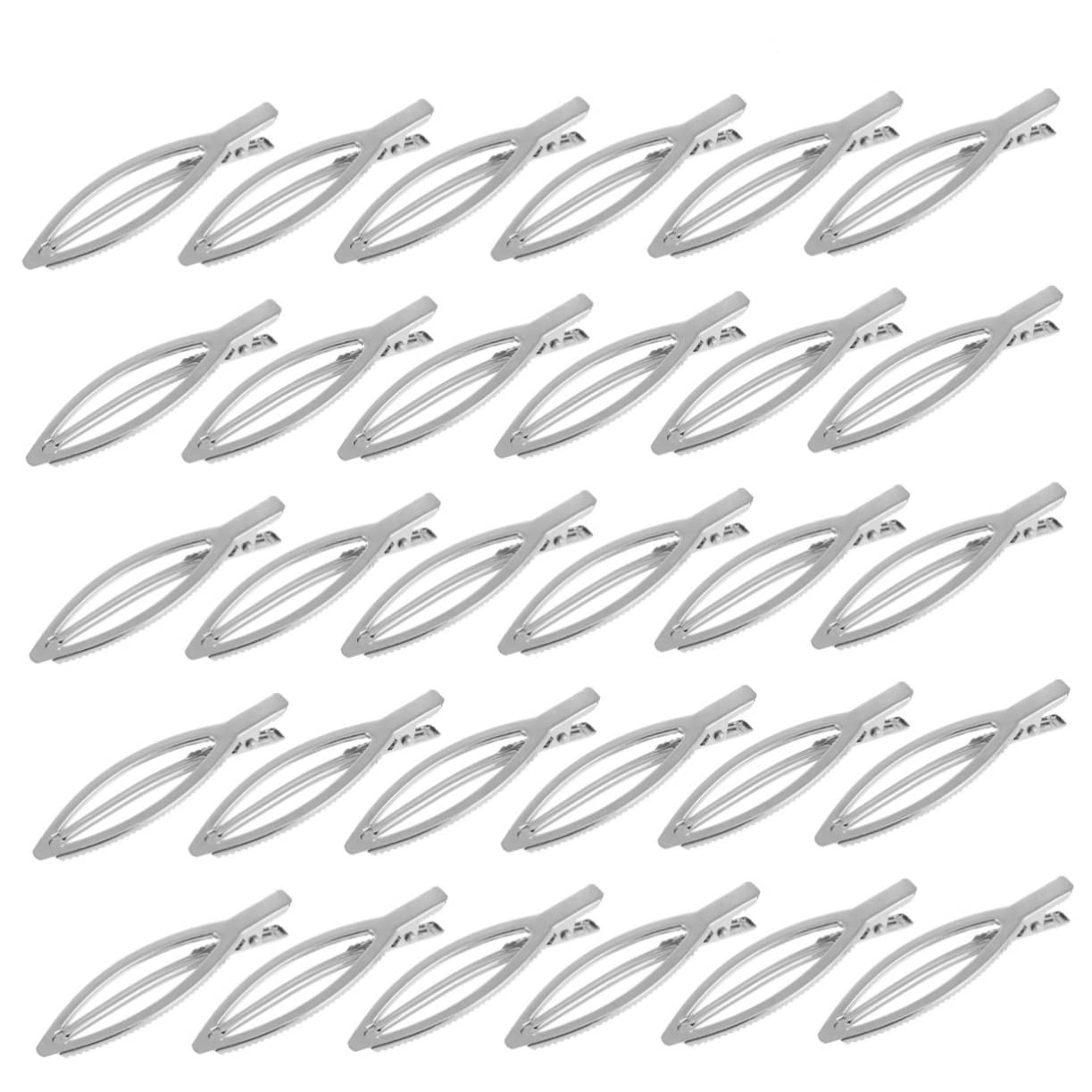 FOMIYES Stainless Steel Hair Clips Set - Leaf & Geometric Bobby Pins for Women with Fine Hair - Barrettes for Everyday Styling, Weddings & Special Occasions