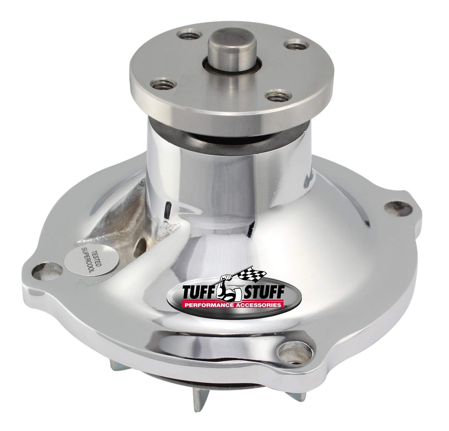 Tuff Stuff 1317NB High-Performance Water Pump for Cars, Trucks & SUVs - Heavy Duty Cooling System Replacement Part for Off-Road, Racing & Daily Driving