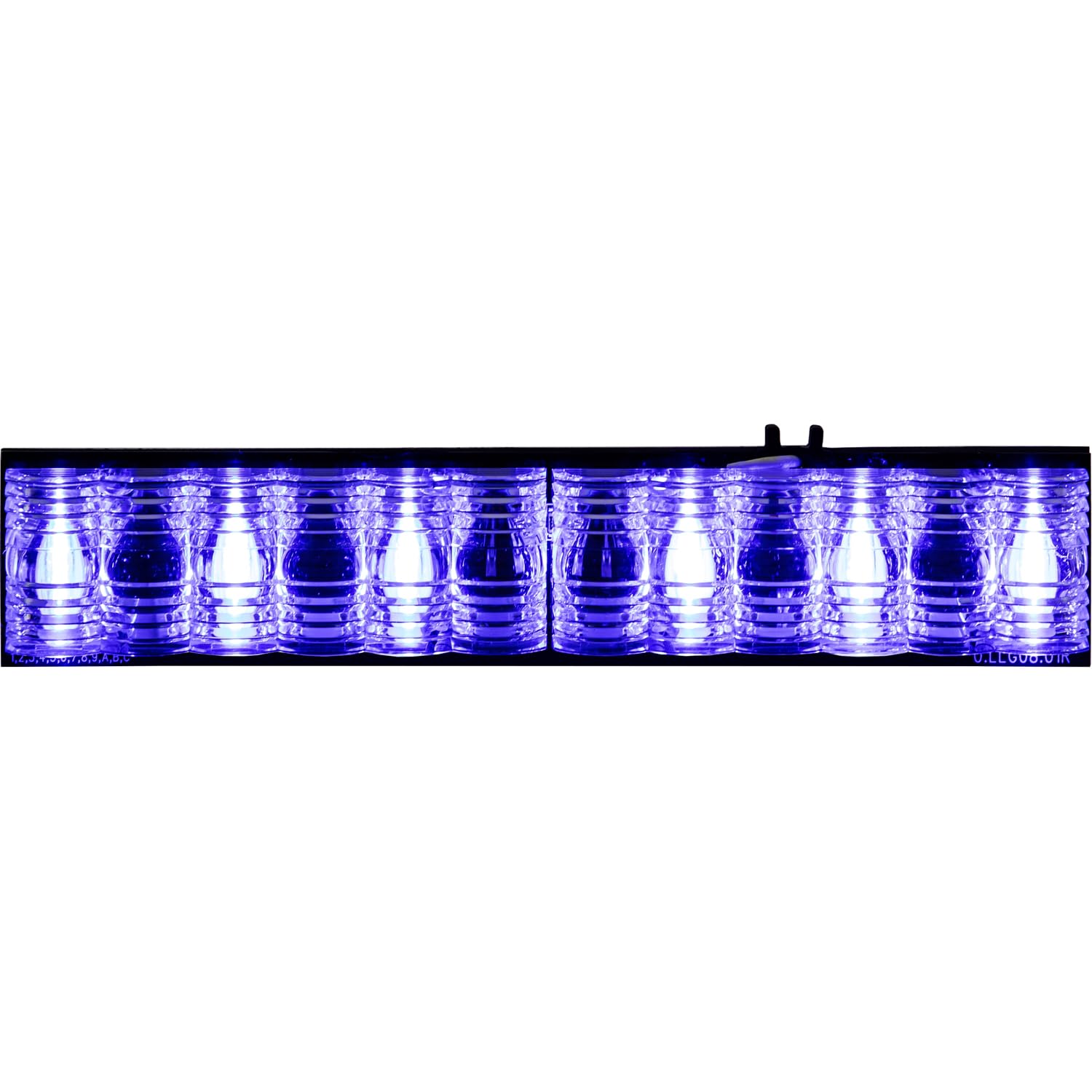 Buyers Products 3024638 Blue Corner Strobe Diffuser with 6 LEDs - Compatible with LED Modular Light Bars, Work Truck & Utility Truck Lights - Ideal for Emergency Vehicles, Construction Trucks & Roadside Safety