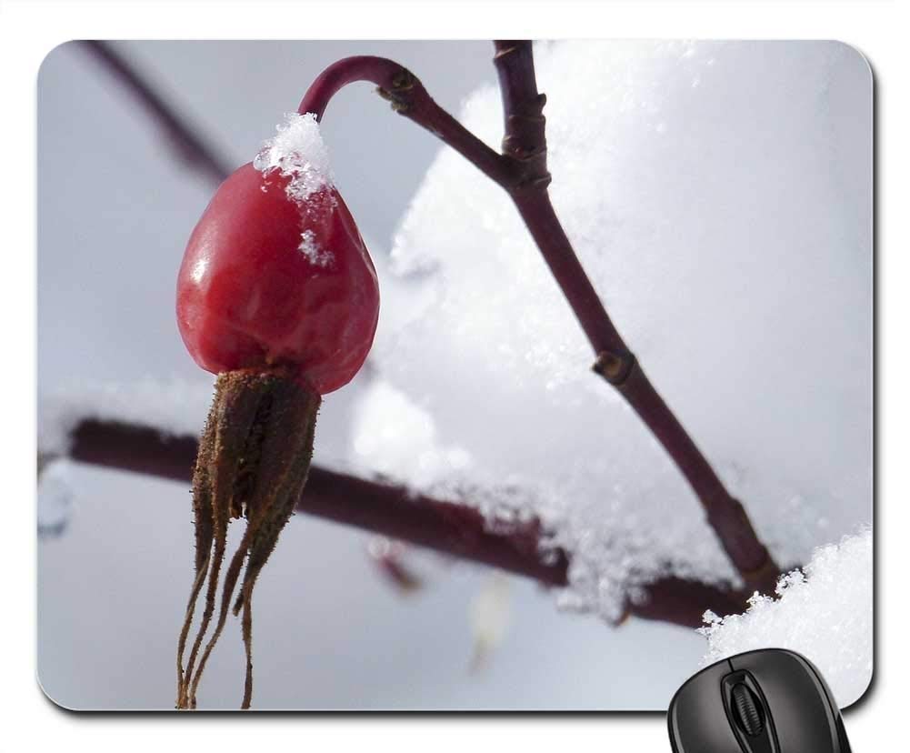 Premium Gaming Mouse Pad - Non-Slip Large Mouse Mat with Wild Brier Dog Rose Design for PC, Laptop, Office & Gaming Setup - Perfect for Esports, Work & Home Use