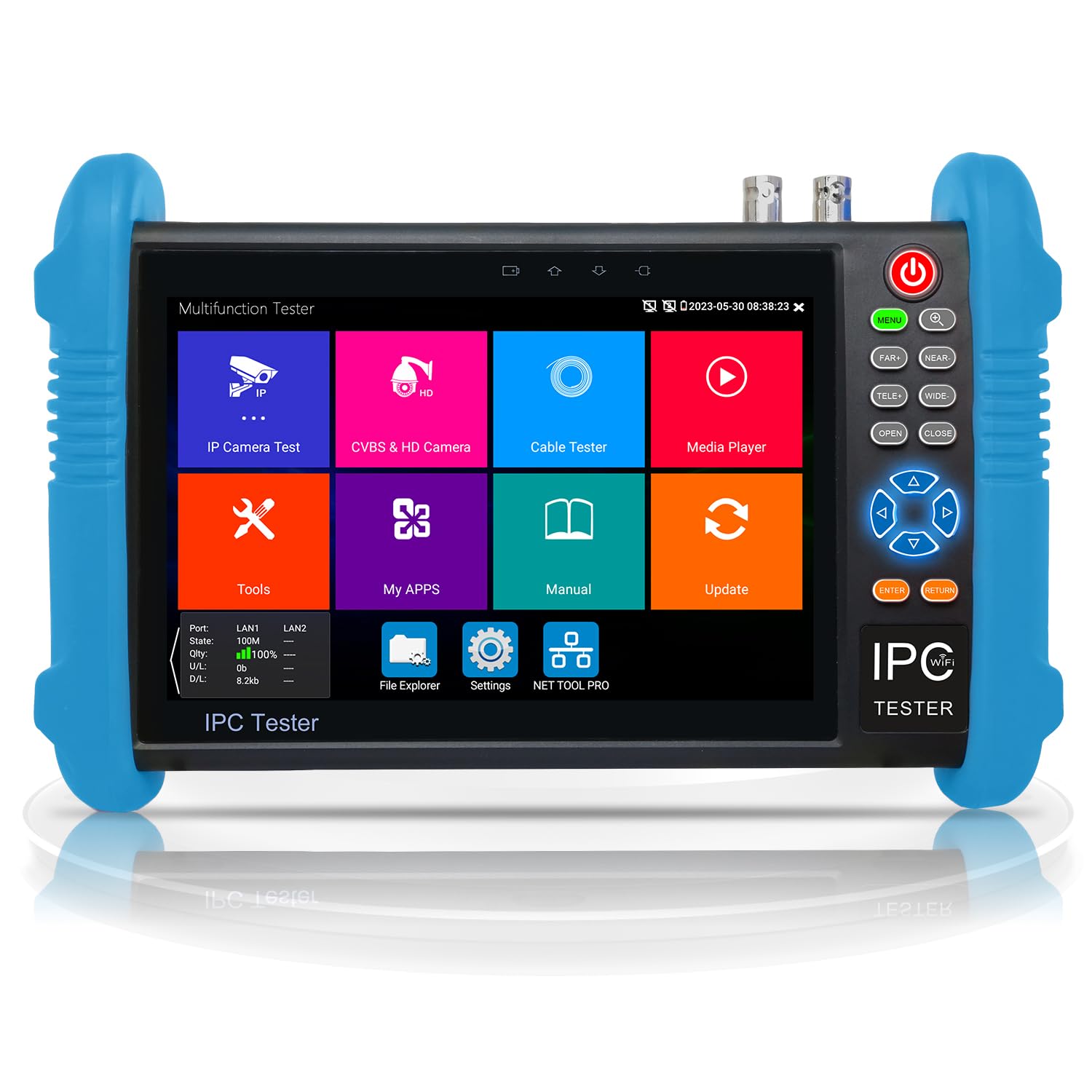 8K IP Camera Tester with PoE - 7