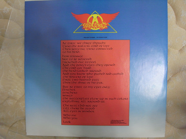 Aerosmith - Rock In A Hard Place Vinyl LP Album (VG+ Condition) - Perfect for Classic Rock Collectors & Vinyl Enthusiasts