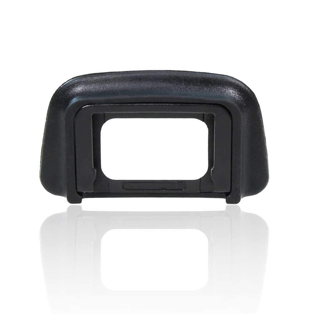 Foto&Tech 3-Piece Replacement Rubber DK-20 Eyecup for Nikon D5500, D5300, D3400, D3300, F65, F75, D40, D50, D60, D70s, D5100, D3200, D3100, D3000 DSLR Cameras - Perfect for Photography Enthusiasts & Professional Shoots (3-Pack)