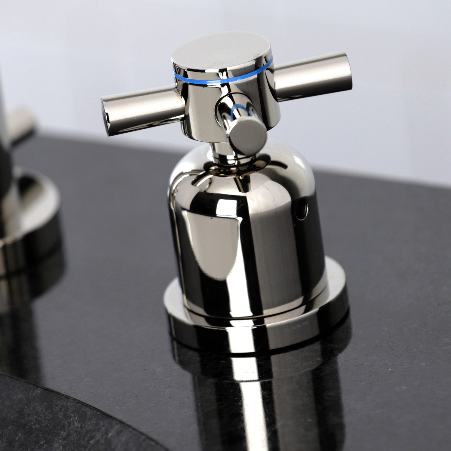Concord 3-Hole Widespread Bathroom Faucet with Brass Pop-Up Drain - Two Handle Deck Mount Sink Faucet for Bathroom Vanity, Powder Room & Guest Bath Installation