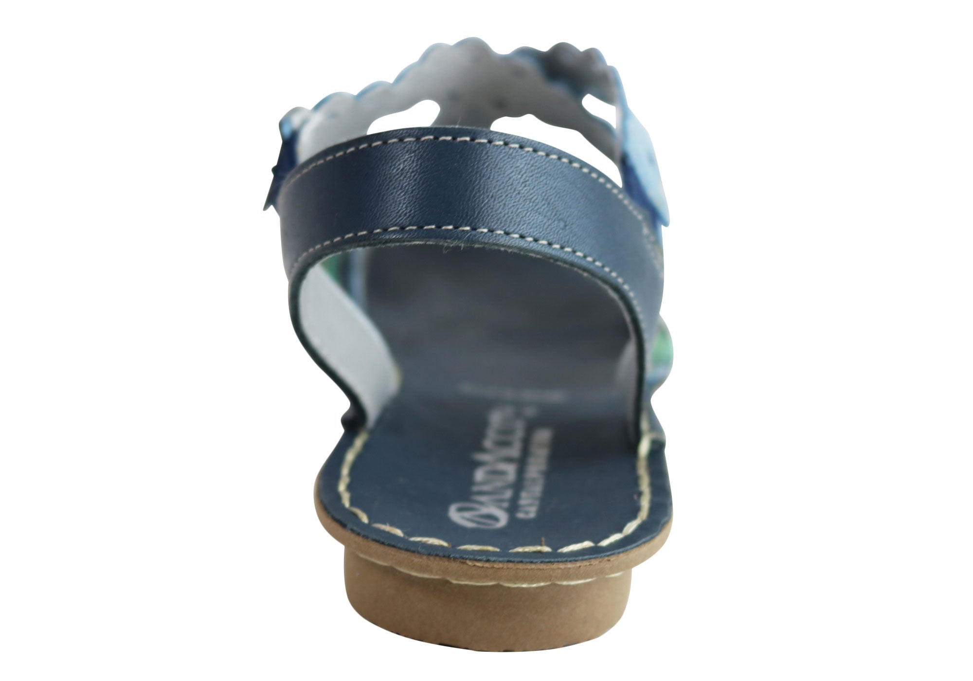 Andacco Cairns Women's Comfortable Flat Leather Sandals - Handmade in Brazil - Perfect for Beach, Vacation & Summer Walking