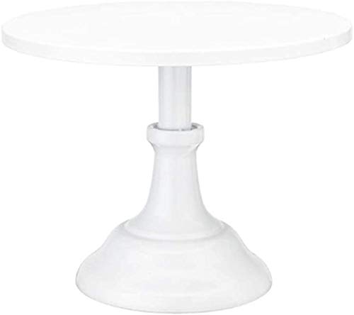 Premium White Cake Stand for Wedding & Party Desserts - Elegant Fondant Display Stand for Cakes, Cupcakes & Pastries - Perfect for Birthday Celebrations, Bridal Showers & Baking Decorations