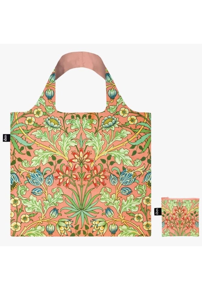 LOQI Eco-Friendly Reusable Shopping Tote Bag - Lightweight & Foldable - Perfect for Groceries, Beach Trips & Daily Errands (Clearance Sale)