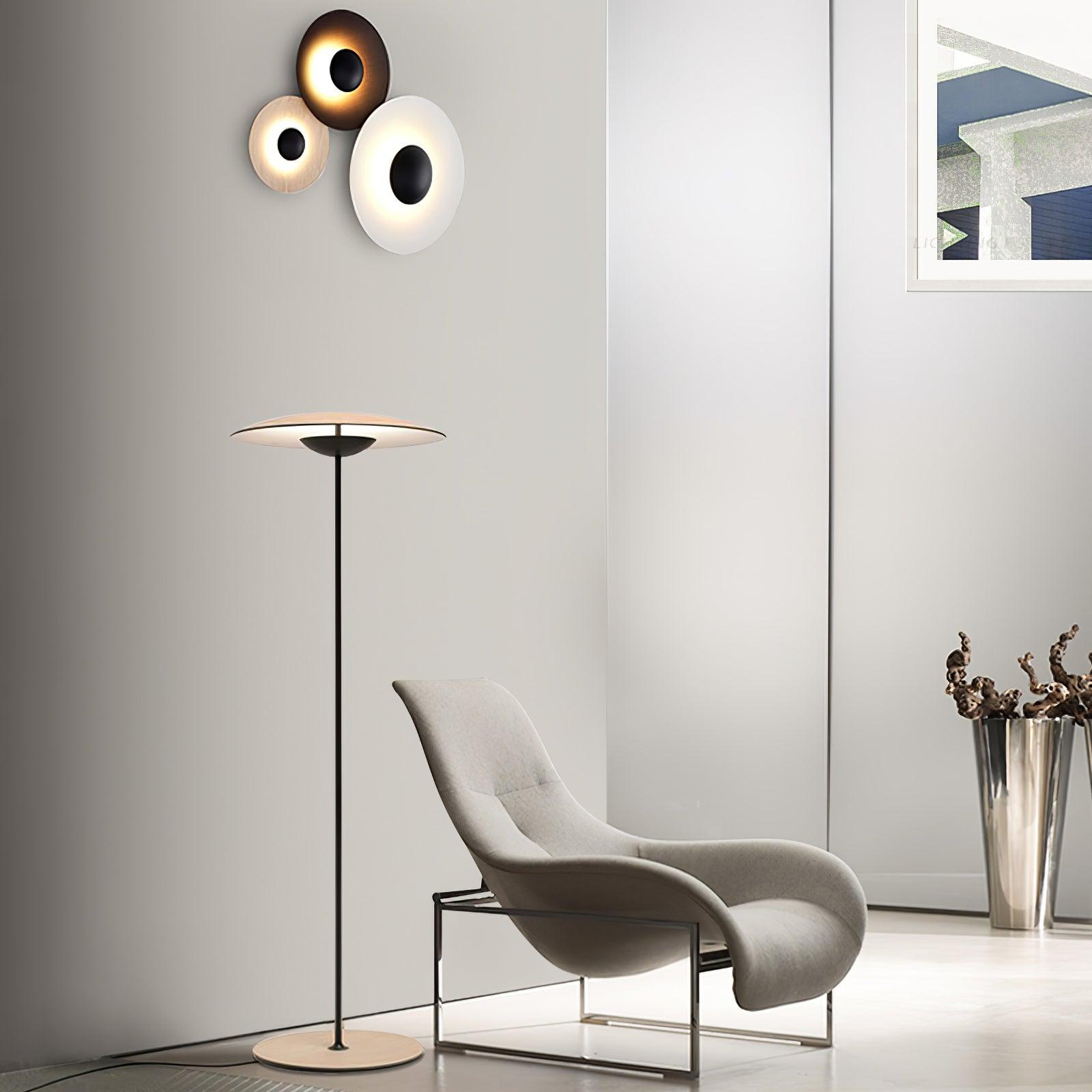 Modern Adjustable LED Floor Lamp for Living Room - Dimmable Standing Light with Remote Control for Bedroom, Office & Reading Corner