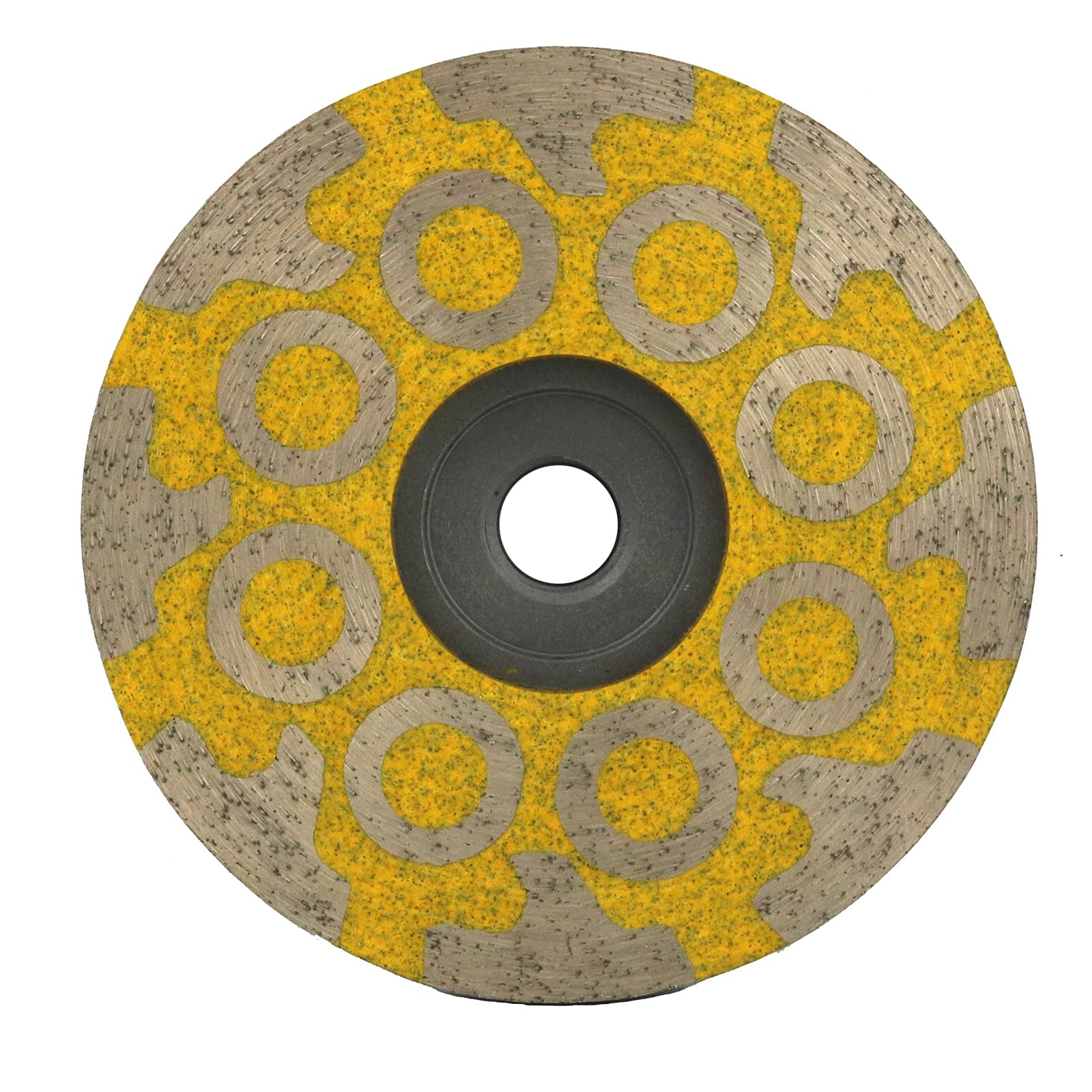 4 Inch Diamond Resin Filled Cup Wheel - Premium Grinding Wheel for Granite, Concrete & Tile with 5/8