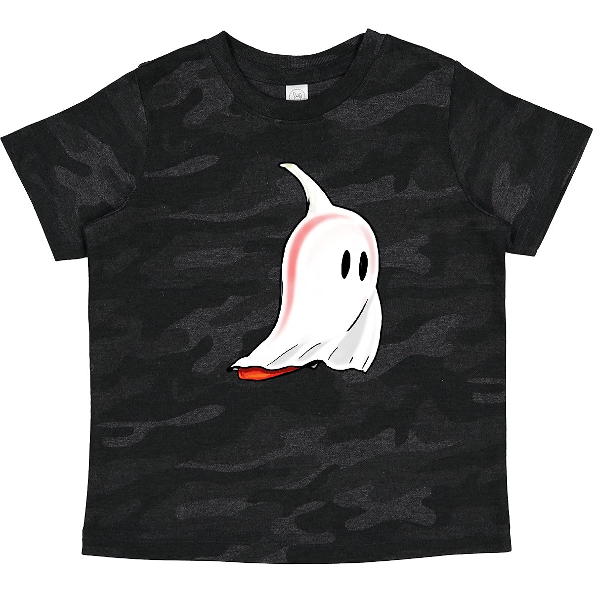 Inktastic Cute Ghost Pepper Toddler T-Shirt - Funny Halloween Baby Clothes for Boys & Girls - Perfect for Costume Parties, Trick-or-Treating & Family Photos