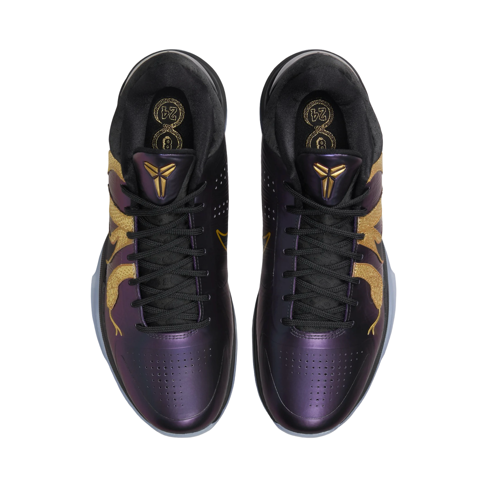 Nike Kobe 5 Protro Basketball Shoes - Eggplant/Black/Metallic Gold - High-Performance Court Sneakers for Men | Perfect for Indoor & Outdoor Games, Training, and Casual Wear