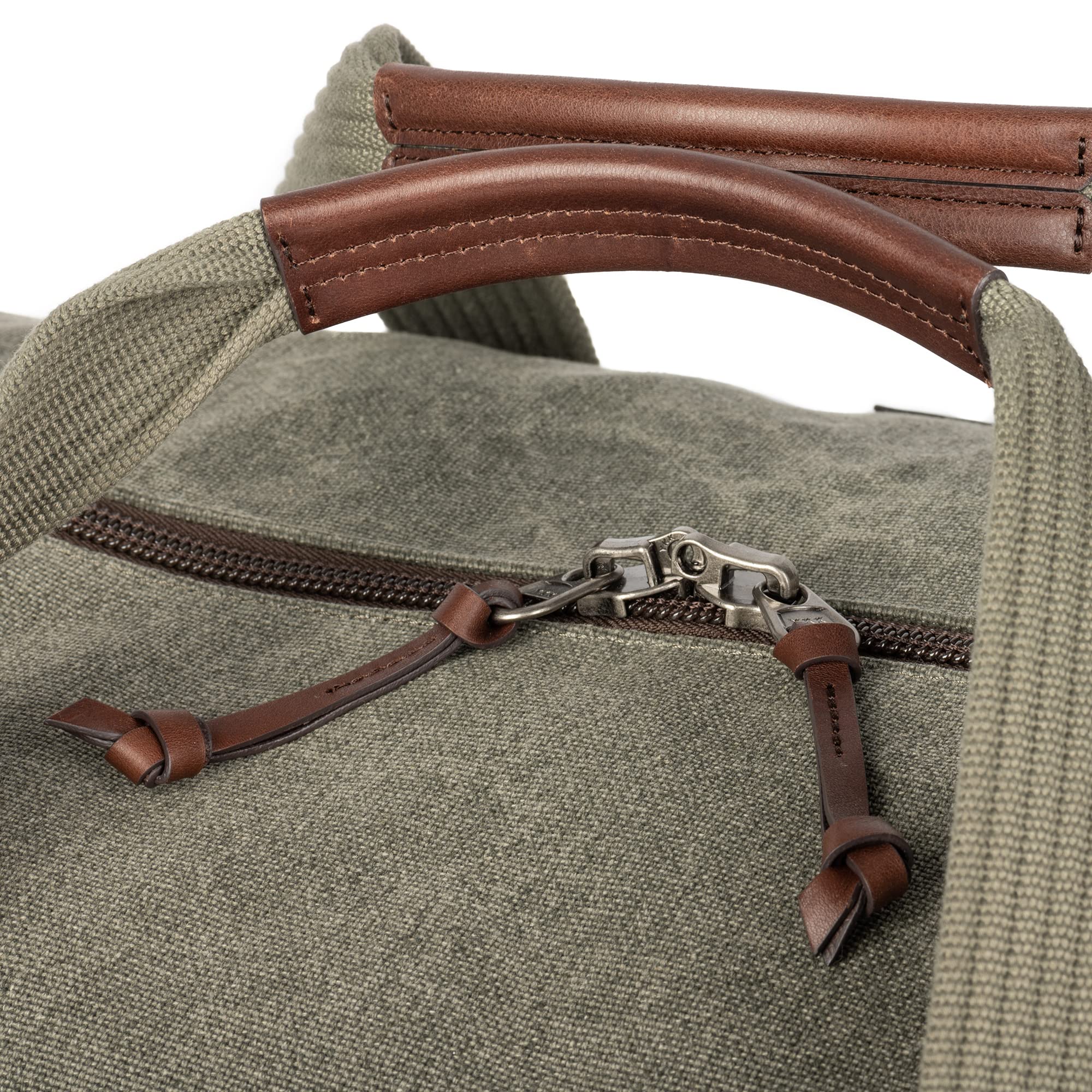 Vintage 75 Duffel Bag - Stone-Washed Cotton Canvas Travel Bag for Gym, Weekend Getaways & Outdoor Adventures