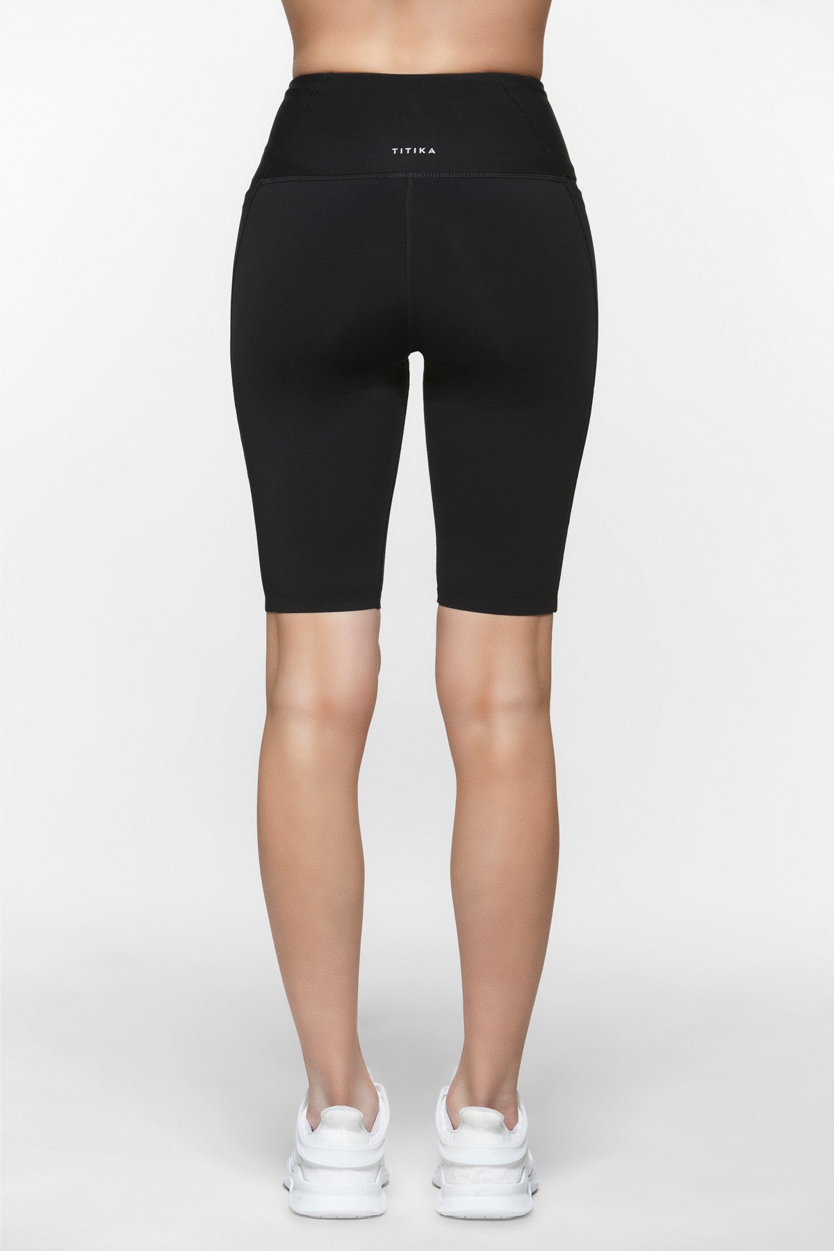 High Waist Compression Knee Cropped Leggings for Women - Workout, Running, Yoga & Gym - Breathable & Stretchy Activewear