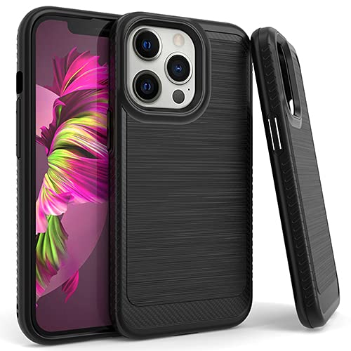 Premium Brushed Aluminum Case for iPhone 13 Pro (6.1