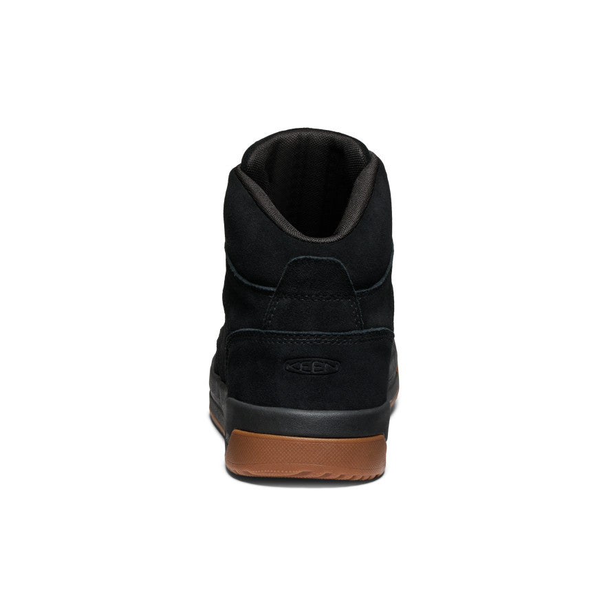 Men's Gibson Soft Toe Work Boots - Black & Gum Leather - Comfortable & Durable for Construction, Hiking & Outdoor Activities