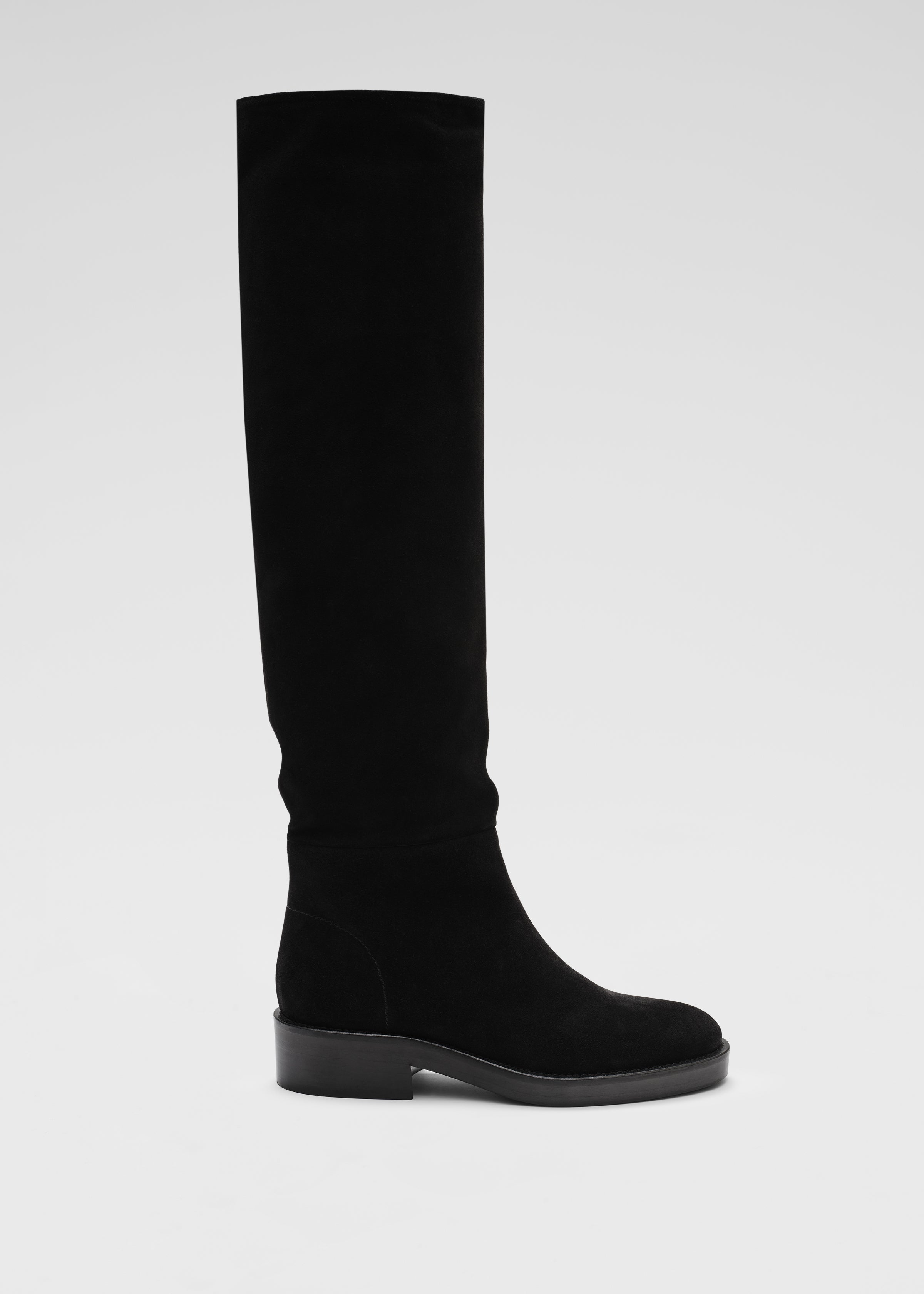 Black Suede Slouch Boots for Women - Comfortable & Stylish Ankle Booties for Fall & Winter Fashion | Perfect for Casual Outfits, Office Wear & Date Nights