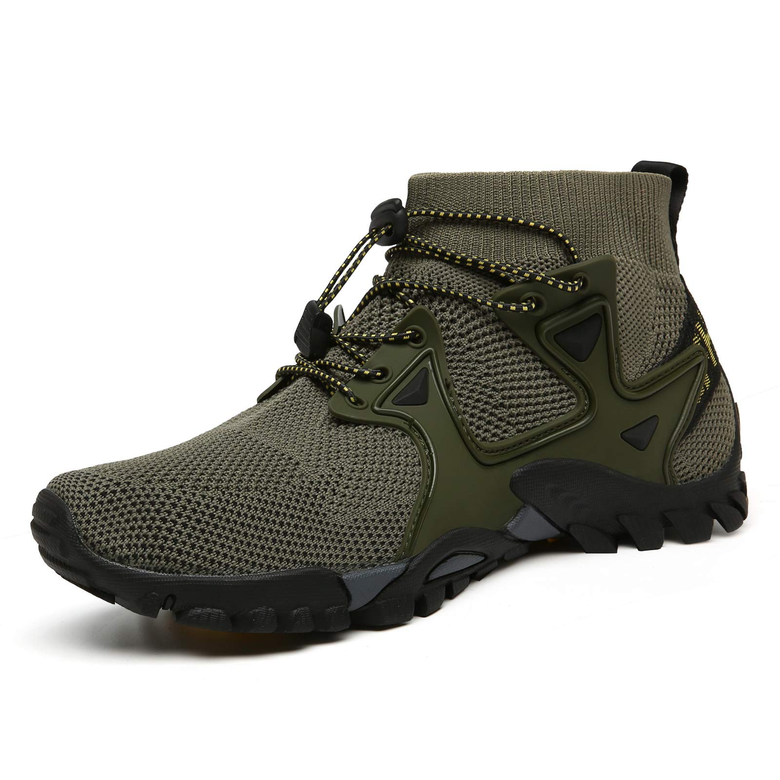 **Men's & Women's Hiking Shoes - Lightweight Trail Running & Trekking Sneakers for Outdoor Sports, Walking, Jogging - Slip-Resistant Barefoot Design - Perfect for Travel, Fitness & Adventure**