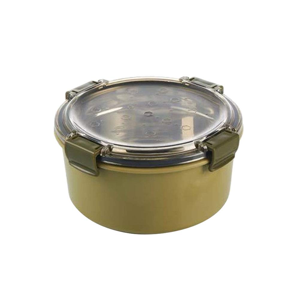 DOITOOL 1000ml Stainless Steel Lunch Box - Leakproof Bento Container for Men & Women | Insulated Food Storage for Office, School & Picnic | Eco-Friendly Green Lunch Box for Hot & Cold Meals