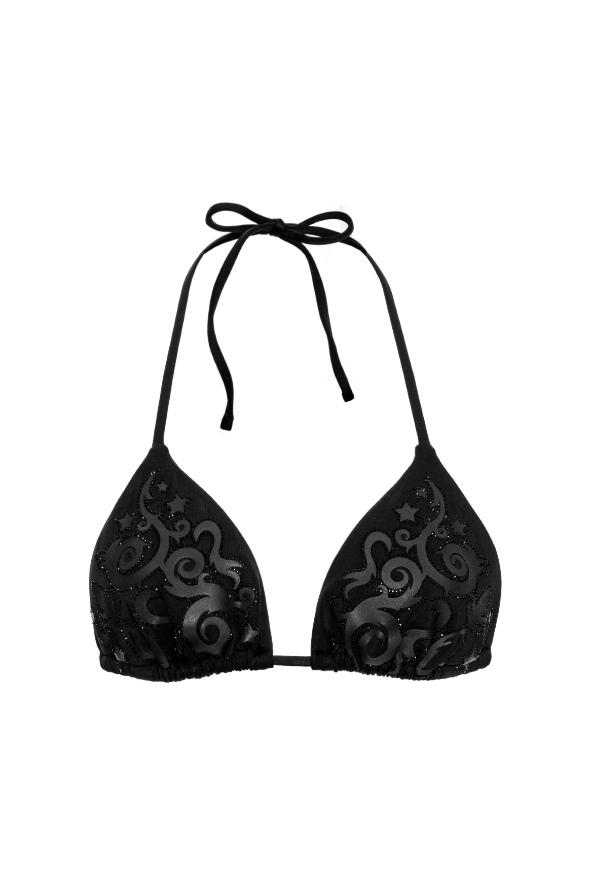 Lolita Bikini Top for Women - Sexy Vintage Swimwear with Ruffles & Bow Details - Perfect for Beach, Pool Party & Summer Vacation