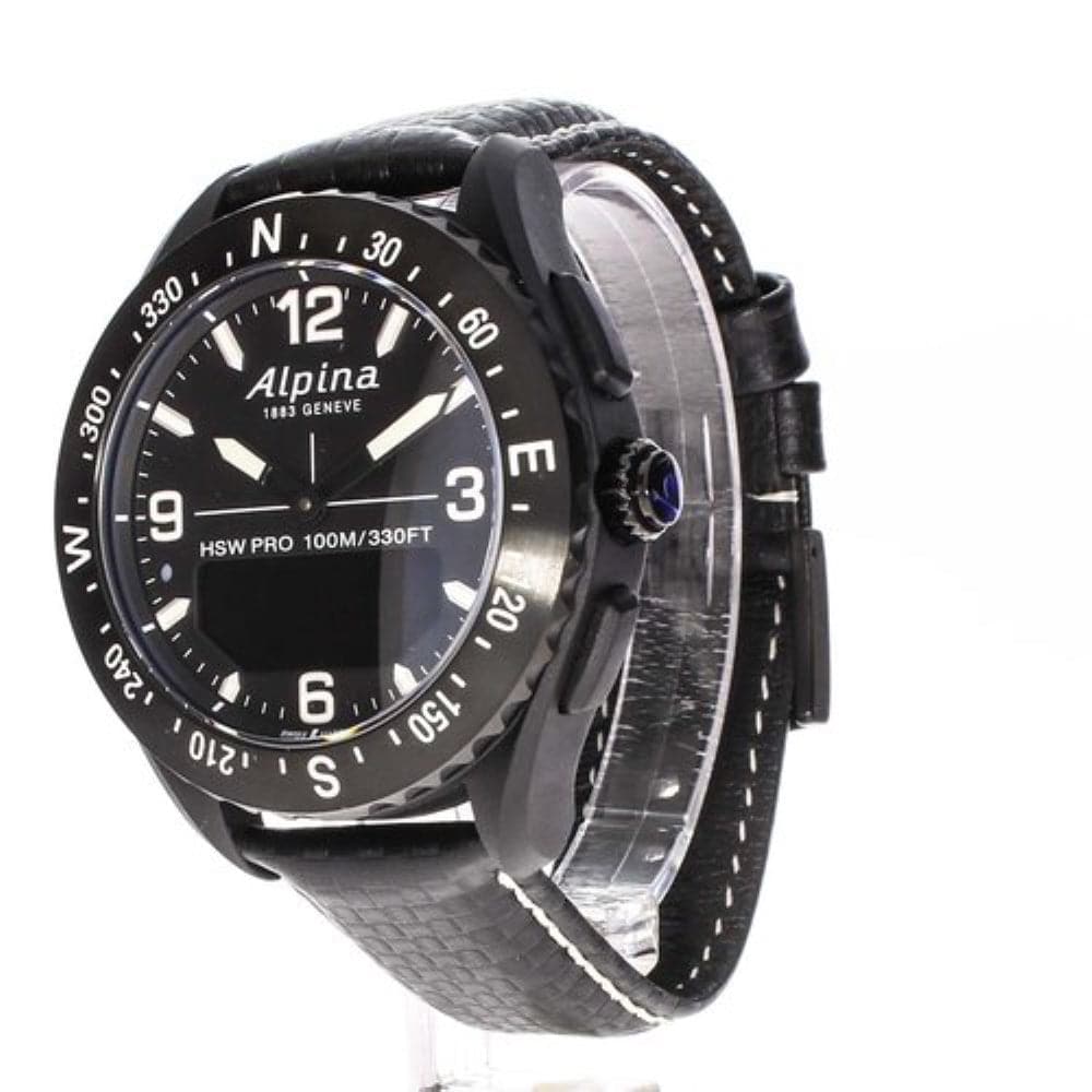 ALPINA ALPINERX SMARTWATCH AL 283LBBW5AQ6 - Men's Digital Sports Watch with GPS & Heart Rate Monitor - Perfect for Running, Hiking & Outdoor Activities